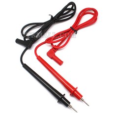 테스터기 리드봉 바나나잭 테스터 계측기, ㄱ자, 1개