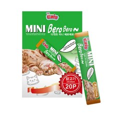 더캣츠 미니 베로베로 닭고기 20P, 1개, 200g