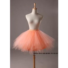 미니 성인 플레어 발레 공연 스커트 컬러 샤스커트 튜튜 여성용 벌룬 치마