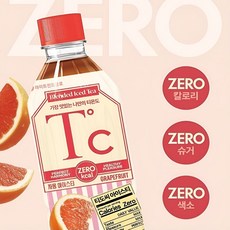 하이트진로 티도씨 자몽 아이스티, 2개, 500ml