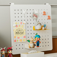 루체트리 타공판 철제 페그보드 화이트 중 BD802 037 벽걸이수납