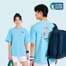 요넥스 티셔츠 배드민턴 오버핏 261TS046U 데일리웨어 반팔 의류 남녀공용