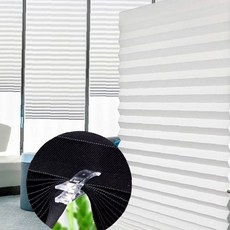 간편시공 무타공 셀프 블라인드 암막 붙이는 커튼 햇빛가리개 박스포장배송 고정집게 포함