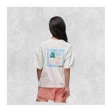 내셔널지오그래픽 키즈 K242GRG710 여아 워터 반팔티 IVORY 244027 FE4105808-E2B