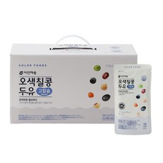 자연채움 오색칠콩두유 고칼슘, 185ml, 40개