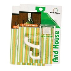 무타공 더블 걸이 2P 스텐 서랍 수납장 후크 문옷걸이+그릿커머스Shop, 빠른배송