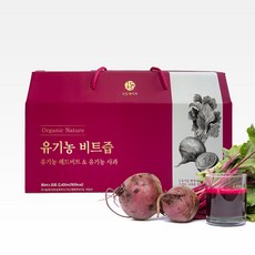 유기농 비트즙 레드비트즙 비트사과즙, 80ml, 120개