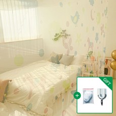 자파로 은하수 사각모기장 침대모기장