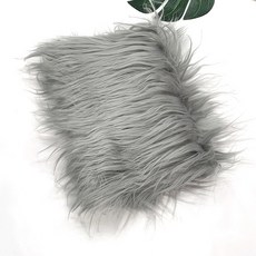 25X45CM 8CM 더미 재료 모피 수제 재봉 패브릭 DIY 워크 수염 인형 패치 프레 머리 인테리어, 13, 1개