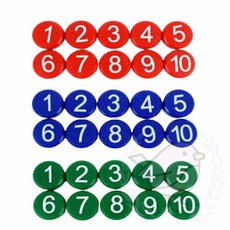 새임 숫자 자석 1 10 숫자자석교구, 파랑