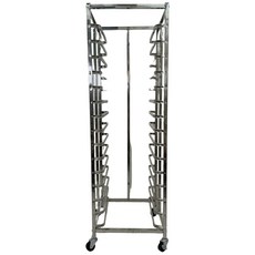 누스 스틸 스메그 오븐렉 누스 우녹스 지에라 오븐랙 스테인레스, 15단, 스텐(실버)