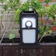 HK.sell 태양광 센서 집게등, 45LED 백색등, 백색등