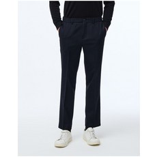 질스튜어트뉴욕 맨 [질스튜어트뉴욕] 네이비 단색 울캐시미어혼방 밴딩 팬츠 WYPA3D003N3 399021