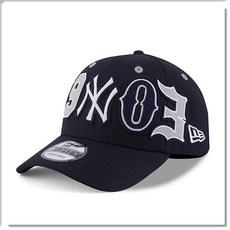 New Era 9FORTY MLB 棒球帽, 黑色, 1個