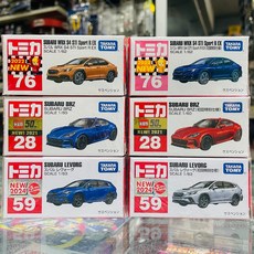 TOMICA 速霸陸, 1個, #59 LEVORG