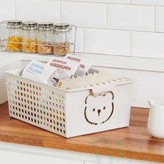 위랜드 수납 바스켓 (아이보리)