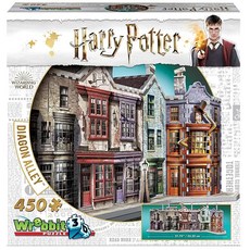 WREBBIT 3D 디아곤 앨리(Diagon Alley) 그림 맞추기 퍼즐 (450피스), 다이애건 앨리, 1개