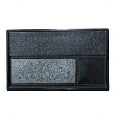 自在坊茶具 烏金石茶盤 平衡之道款 50x30x3公分 天然黑金石精雕 家用排水茶盤, 平衡之道款50*30*3, 1個