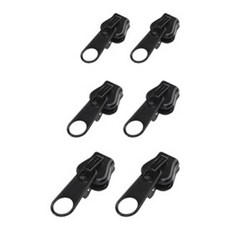 【特選工廠】拉繩拉錬頭 三種尺寸 可拆卸拉鍊頭 包包外套通用拉鍊修復器, 60個