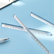 브릭스톤즈 15cm 입체 삼각자 투명입체삼각자