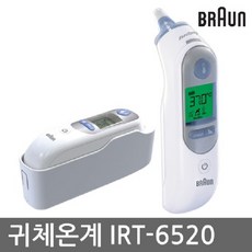 브라운 써모스캔 귀체온계 IRT-6520 (총 필터 21개입), 1개