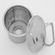 스토어-지유 스텐 다시망 원통형 8cm 스텐조리도구다시망