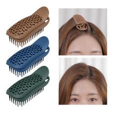 리르 미라클 볼륨 헤어클립(3color) /정수리 볼륨, 헤어클립_브라운