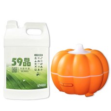 次綠康 350ML南瓜桌上型霧化器 59晶四公升組合(HWA350), 1個