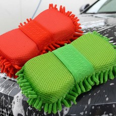 극세사패드 차량용 스펀지 세차 용품, 1개