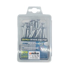 Unika 平頭螺絲釘 M5 70mm, 40入