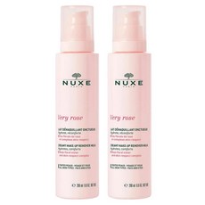 크리미 메이크 업 리무버 밀크 베리 로즈, 2개, 200ml