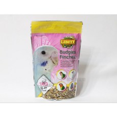 《嘟嘟鳥寵物》恆欣Libite鸚鵡飼料1KG，雀科小型中小型鸚鵡專用，營養均衡好消化，提升免疫力，無添加更安心, 1個, 小型