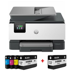 HP 오피스젯프로 9120 A4잉크젯팩스복합기 호환잉크 1SET 검정1개 추가 HP9010후속모델
