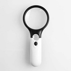 LED 돋보기 신문 관찰 글자 책 휴대용 확대기