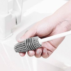 간단상점 실리콘 컵 세척솔 텀블러 브러쉬, 1개, 화이트
