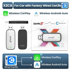 카플레이 어댑터CarlinKit X1CA Baidu 유선에서 무선 CarPlay로 변환하는 안드로이드 오토 어댑터 2in1 스, 01 X2CA