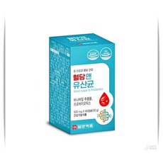 일양약품 혈당 유산균 복합 밸런스 건강기능식품 60캡슐