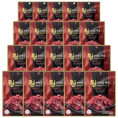 항진축산 원 우리소 육포, 18g, 20개