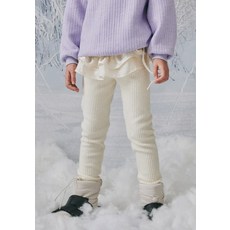 BEEN BZ72PT01IV 아이보리 골지 기모 쫄바지 166553