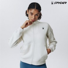 [스파이더] 여성 기모 루즈핏 셋업 집업 SPIWCNFT351WIVY 554590