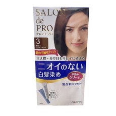 日本 DARIYA 塔莉雅 SALON de PRO 沙龍級染髮劑, 3號 明褐色, 1個