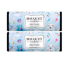 부케가르니 차량용 송풍구 방향제 베이비파우더 7g, 7개, BABY POWDER 베이비 파우더