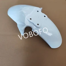 스즈키 GSX250 오토바이 수정 프론트 머드 펜더 타일 워터 오리지널, 03 White