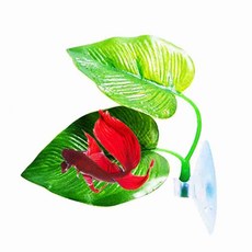 엠비아7 베타 꽃 침대 어항 꾸미기 인조물고기, 베타침대