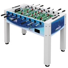 축구 테이블 클래식 탁상 축구게임 테이블 핑거축구 사무실 휴게실 호텔라운지 상업용 매장용, 1.4 m블루화이트53 kg, 1개