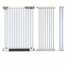 【快速出貨】加高加密貓咪專用圍欄 貓咪圍欄 寵物室內圍欄柵欄 寵物圍欄【防越獄】買一送三, 1個, 主門＋35cm延長件, 白色