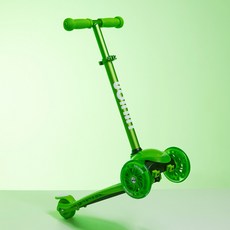 룰루온 미니 킥보드 유아 어린이 아기 3세 4세 5세 6세, 룰루온미니-라임그린, 1개