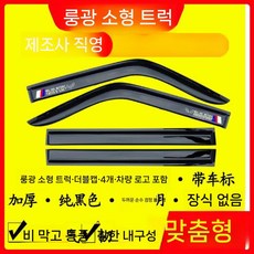 썬바이저 빗물막이 레인가드, 글로리 스몰-블랙-4장