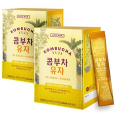 LIFEHUB 康普茶 柚子風味, 5g, 30條, 2盒
