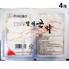 대신 오징어모양 곤약말이 200g X4 알 누들 국수 곤약 주방용품 소바 식자재 제리 실 일본 dew+8749Ws